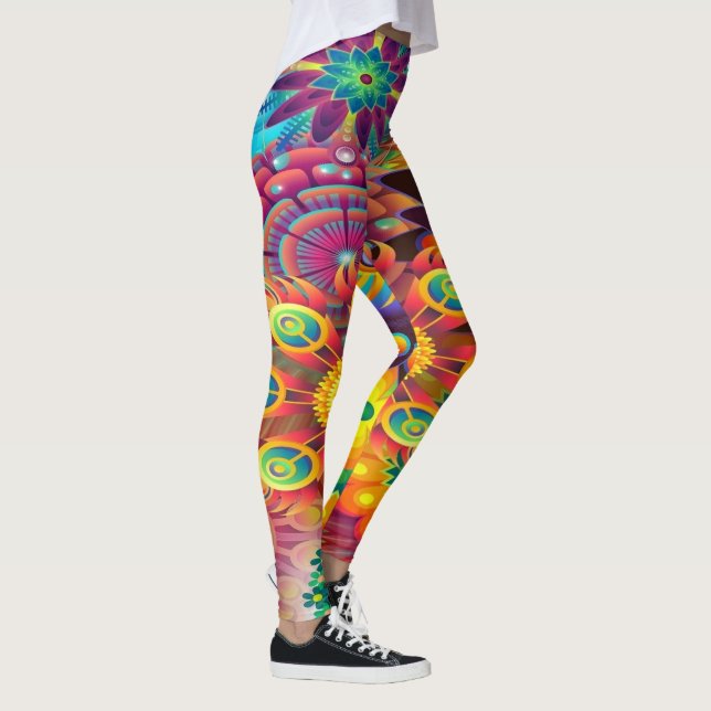 Legging Mosaico flexível (Direita)