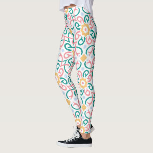 Legging Mosaico/pastel/primavera