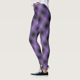 Legging Mosaico roxo-desenhar-abstrato MODERN