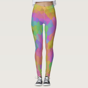 Legging Mosaicos do Rainbow Oil