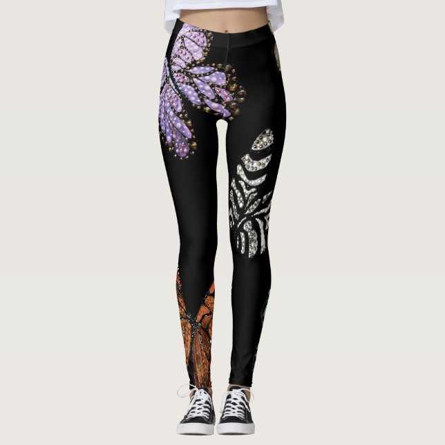 Legging Mosca da pista de decolagem (Frente)