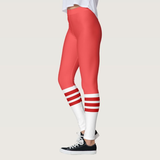 Legging Mosca Red Team Tube (Esquerda)
