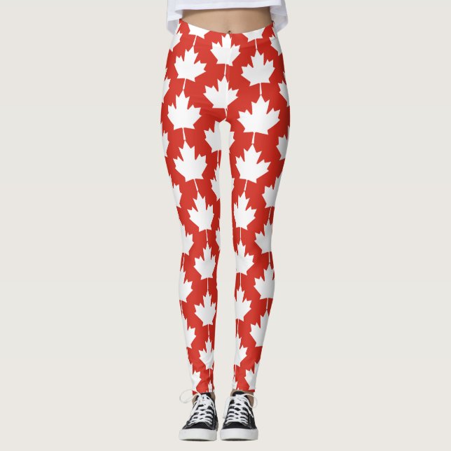 Legging Mostre suas cores - Canadá (Frente)