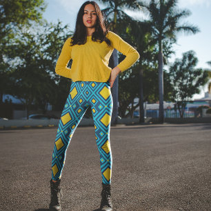 Legging Motif Diamond