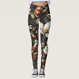 Legging 🌸 Motif floral élégant et intemporel 🌸