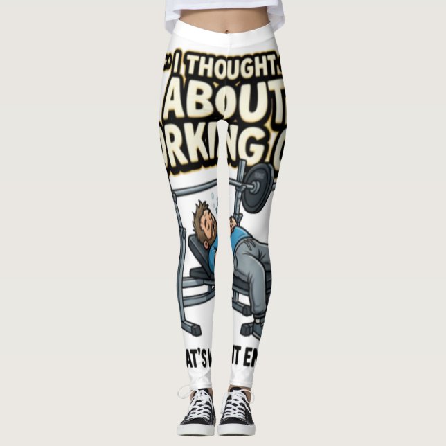 Legging Motivação para academia (Frente)