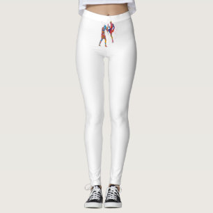 Legging Muay thai cajador em aquarela