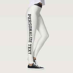 Legging Mulheres Neutro Quente Carvão Personalizar Athleis