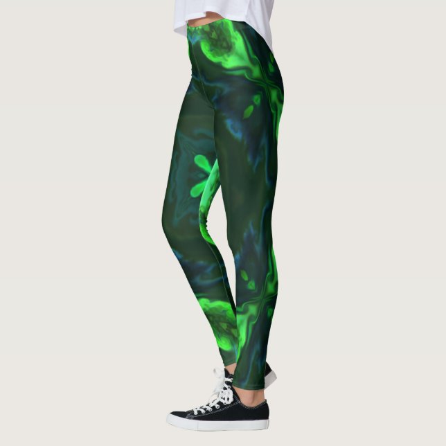 Legging Mulheres Pernas Luzes Compatíveis Com Vestuário (Esquerda)