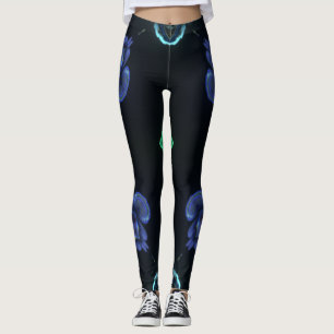 Legging Mulheres Pernas Luzes Compatíveis Com Vestuário