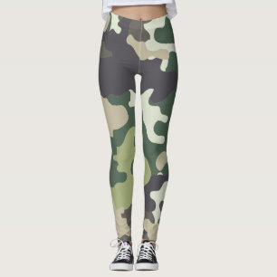 Legging multi camuflagem da came