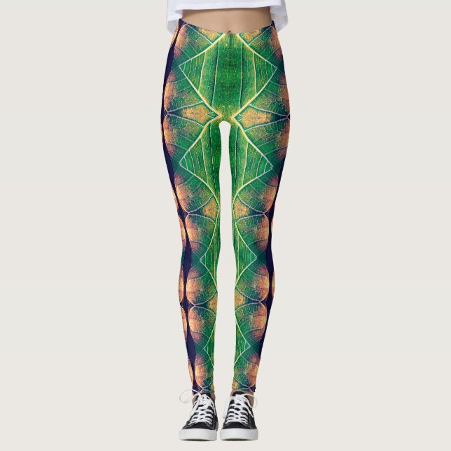 Legging Multicoloração "Ratti_Creative_Arts" multicolorido (Frente)