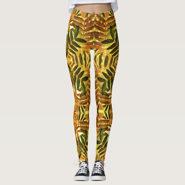 Legging Multicoloração "Ratti_Creative_Arts" multicolorido (Frente)