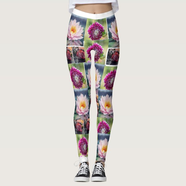 LEGGING MÚLTIPLAS FLORES (Frente)