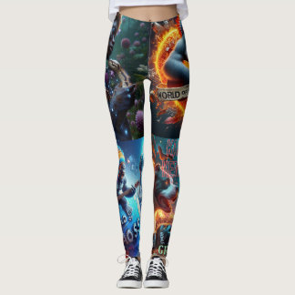 Legging Mundo das Tights do Kaos