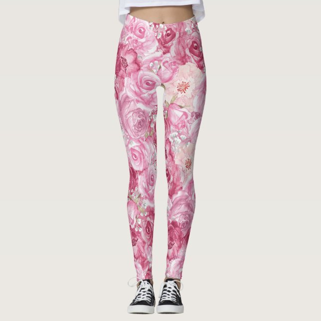 Legging Mundo Dos Rosas (Frente)