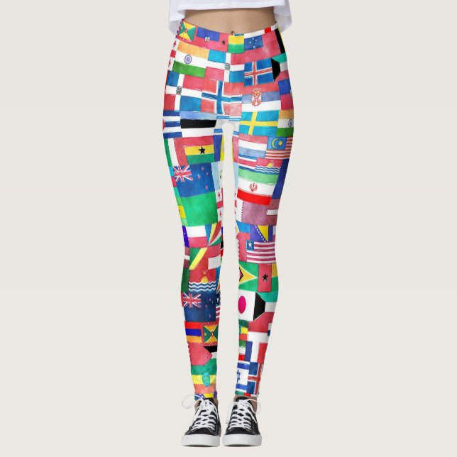 Legging Mundo dos Sinalizadores (Frente)