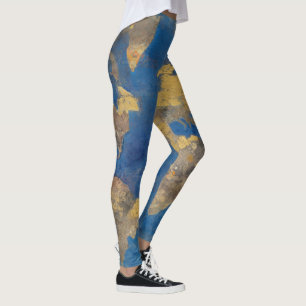 Legging Mundo dourado