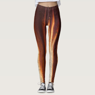 Legging Muro de Grunge Ruído: Sagging Textuturado