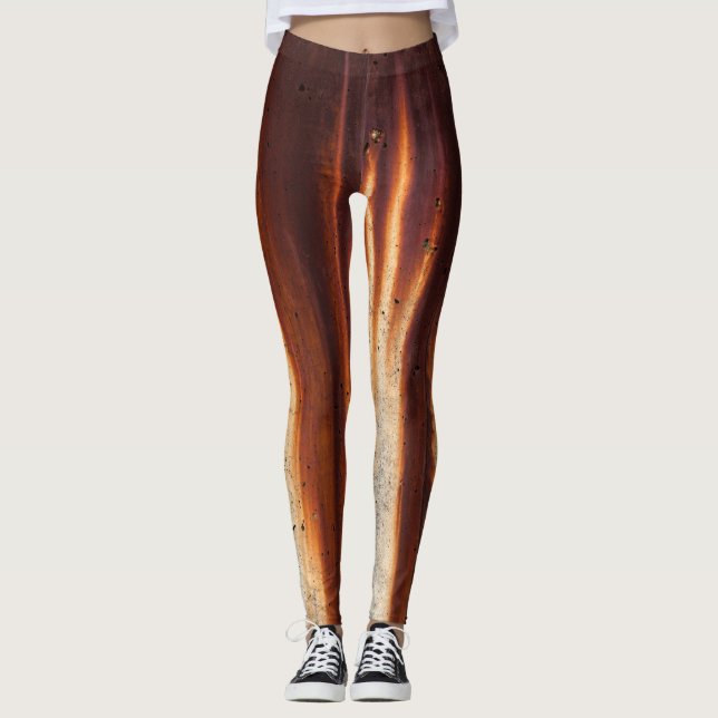 Legging Muro de Grunge Ruído: Sagging Textuturado (Frente)