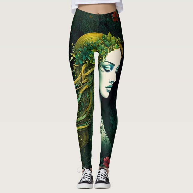 Legging Musa Floresta (Frente)