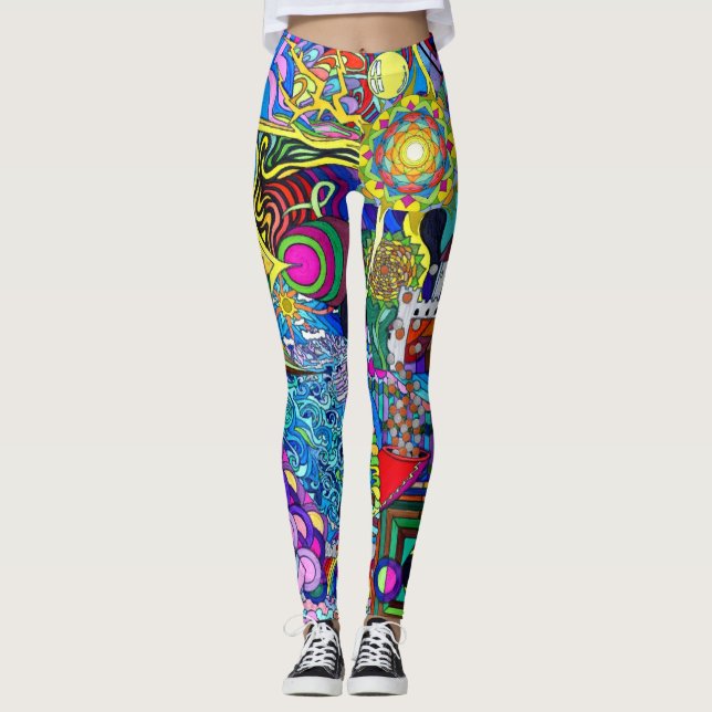 Legging Myndylspyll derramou (Frente)