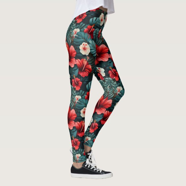 Legging Nº 12 Padrão Floral (Direita)