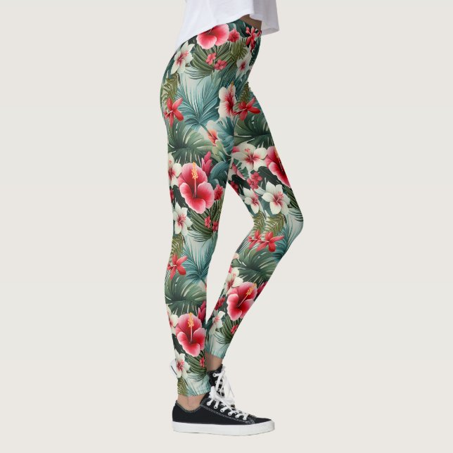 Legging Nº 22 Padrão Floral (Direita)
