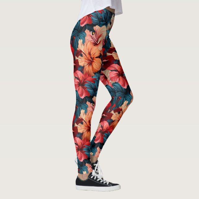 Legging Nº 26 Padrão Floral (Direita)