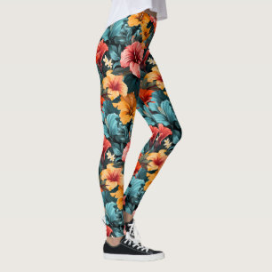 Legging Nº 28 Padrão Floral