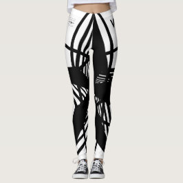 LEGGING N-VII [WHT/BLK]