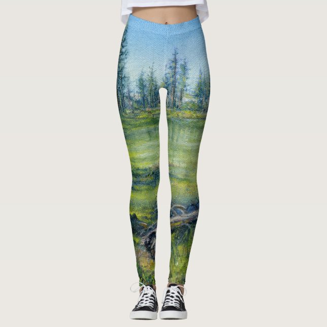 Legging "Na Borda dos Mares" (Frente)