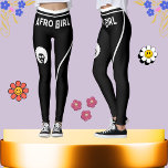 Legging Na moda africanas, brancas e pretas, com risca bra<br><div class="desc">Elevem sua roupa ativa com minhas leggings esportivas modernas, projetadas para mulheres e meninas que valorizam tanto estilo quanto desempenho. Estas calças de malhação esticadas apresentam preto e branco listrado acentuado com uma mulher africana e um design ajustado fino que lisonjeia cada figura enquanto proporciona o máximo conforto. Feitas a...</div>