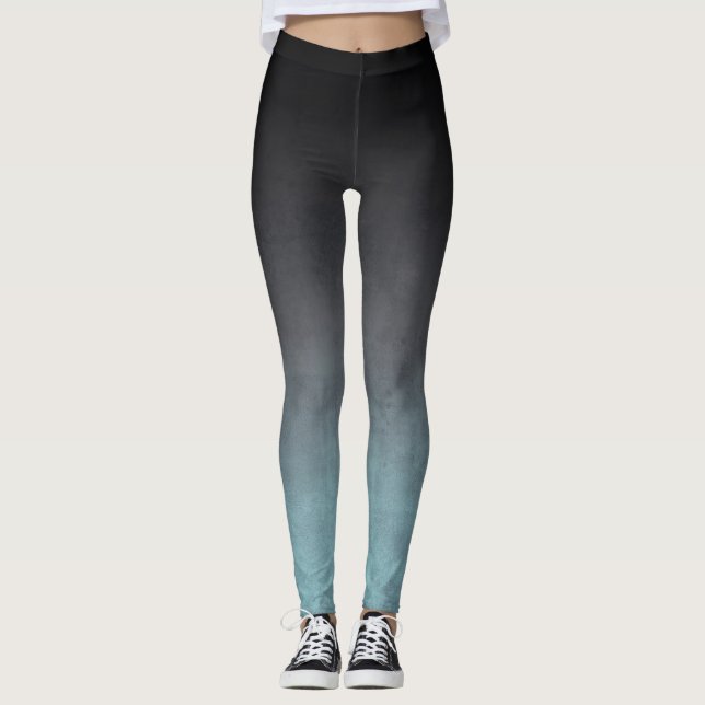 Legging Na moda Black Cinza Teerã rustiche (Frente)