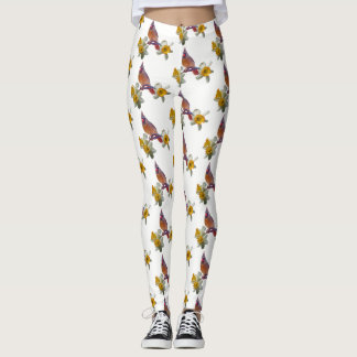 Legging Na moda Cardeal E Flores -