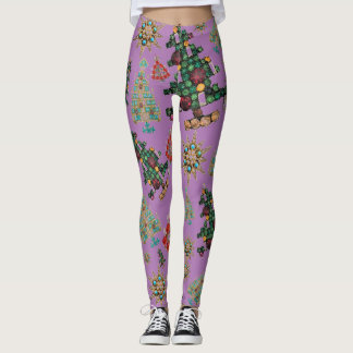 Legging Na moda de Natal - Joel de Árvore