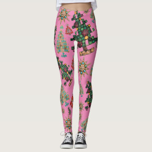 Legging Na moda de Natal - Joel de Árvore