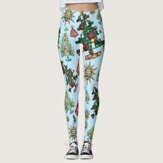 Legging Na moda de Natal - Joel de Árvore