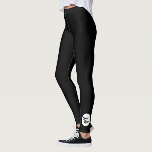 Legging Na moda mínimo de logotipo de negócios em círculo 