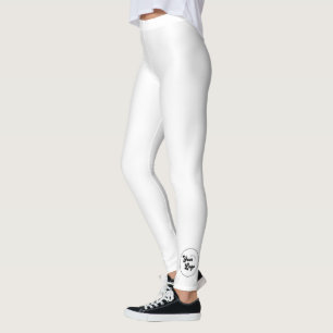 Legging Na moda mínimo de logotipo de negócios em círculo 
