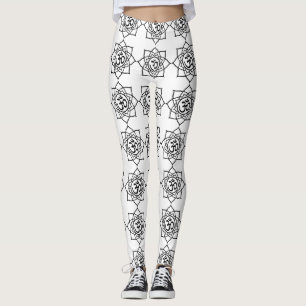 Legging Namaste Ohm Yoga Pants Gym Workout Pants Stretch