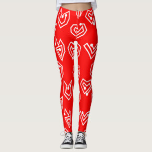 Legging Namorados Branco Mazes