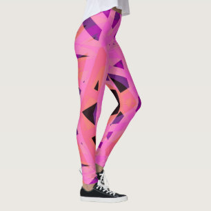 Legging Namorados de Exercício de Malhação de Yoga Púrpura