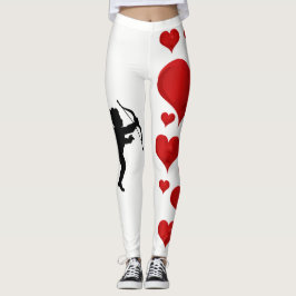 Legging Namorados De Seta Cupido Engraçado Engraçado Adora