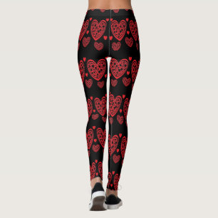 Legging Namorados Romântico Lady Hearts