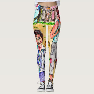 Legging Não, nós não estamos jogando rochas - caneleira