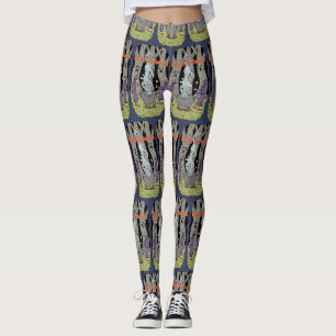 Legging Não o Que Eles Esperavam Feliz Halloween