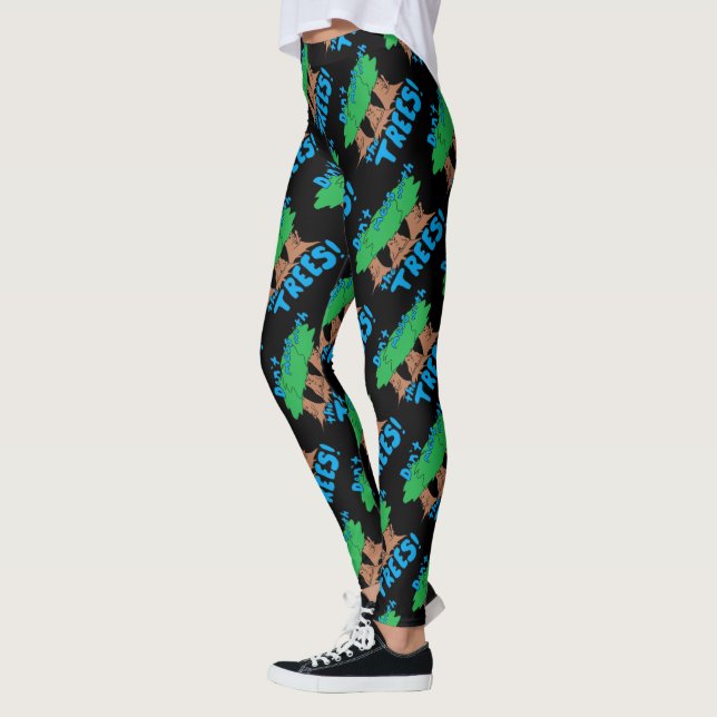 Legging Não se meta com as ÁRVORES! (Esquerda)