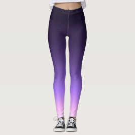Legging Nascer do sol roxo adiantado