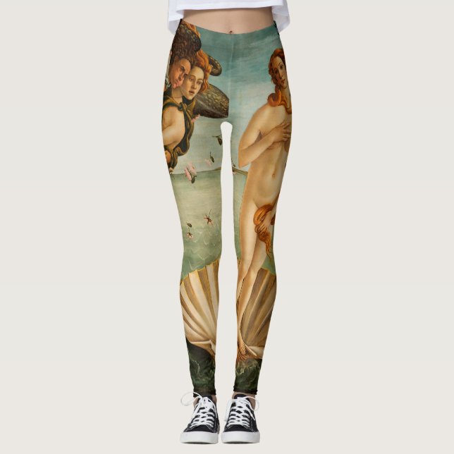 Legging Nascimento de Venus por Botticelli (Frente)